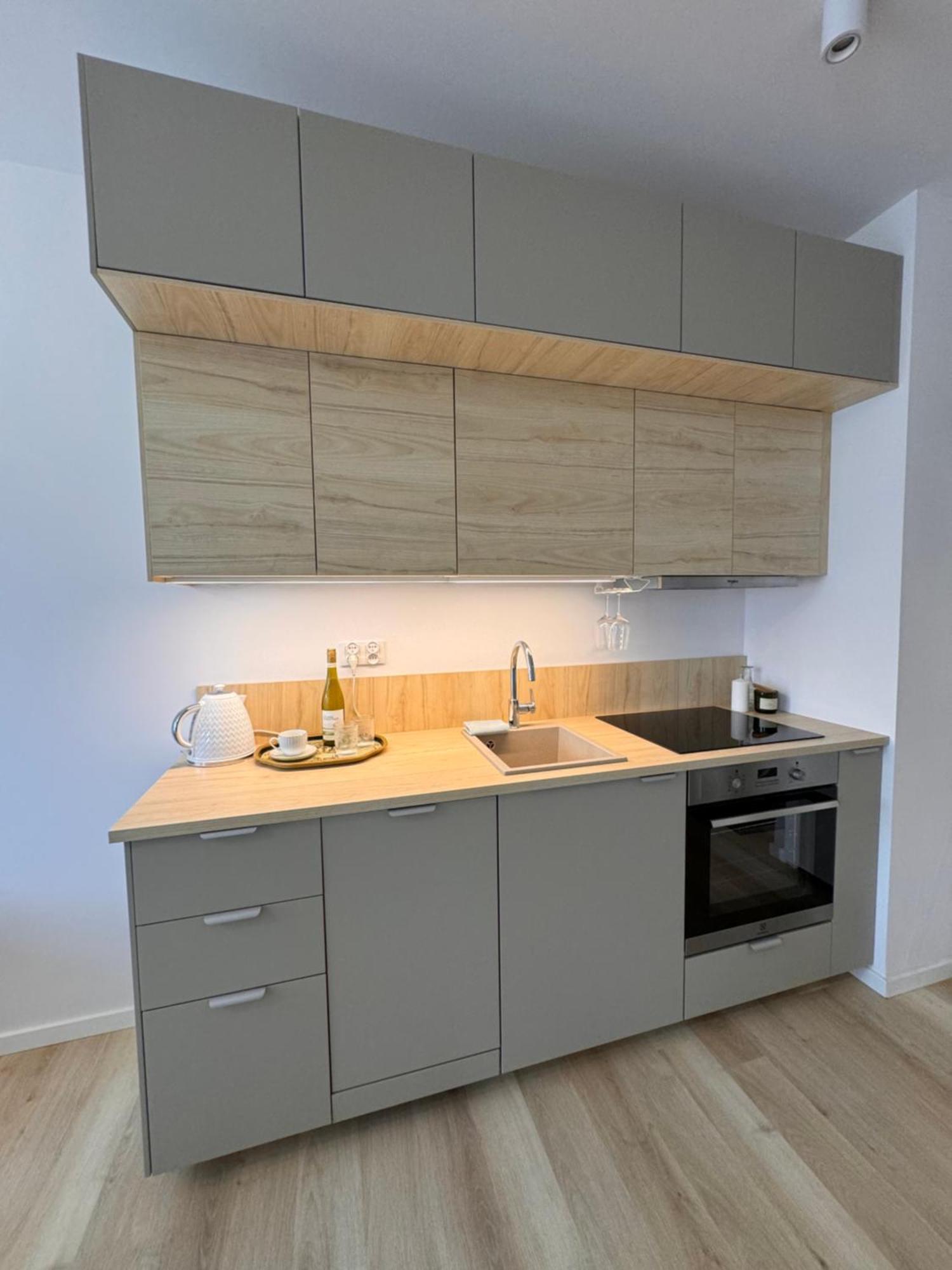 Amber Apartment On 14 Floor 格但斯克 外观 照片